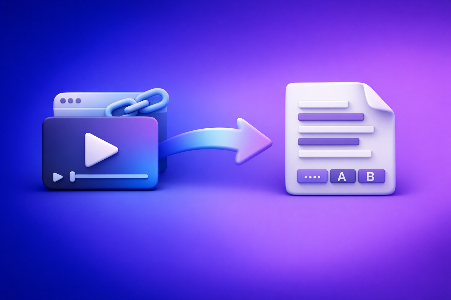 Cover Image for Can ChatGPT Transcribe Videos? What Works in 2026 + The Reliable Link → Transcript Workflow (VideoToTextAI)