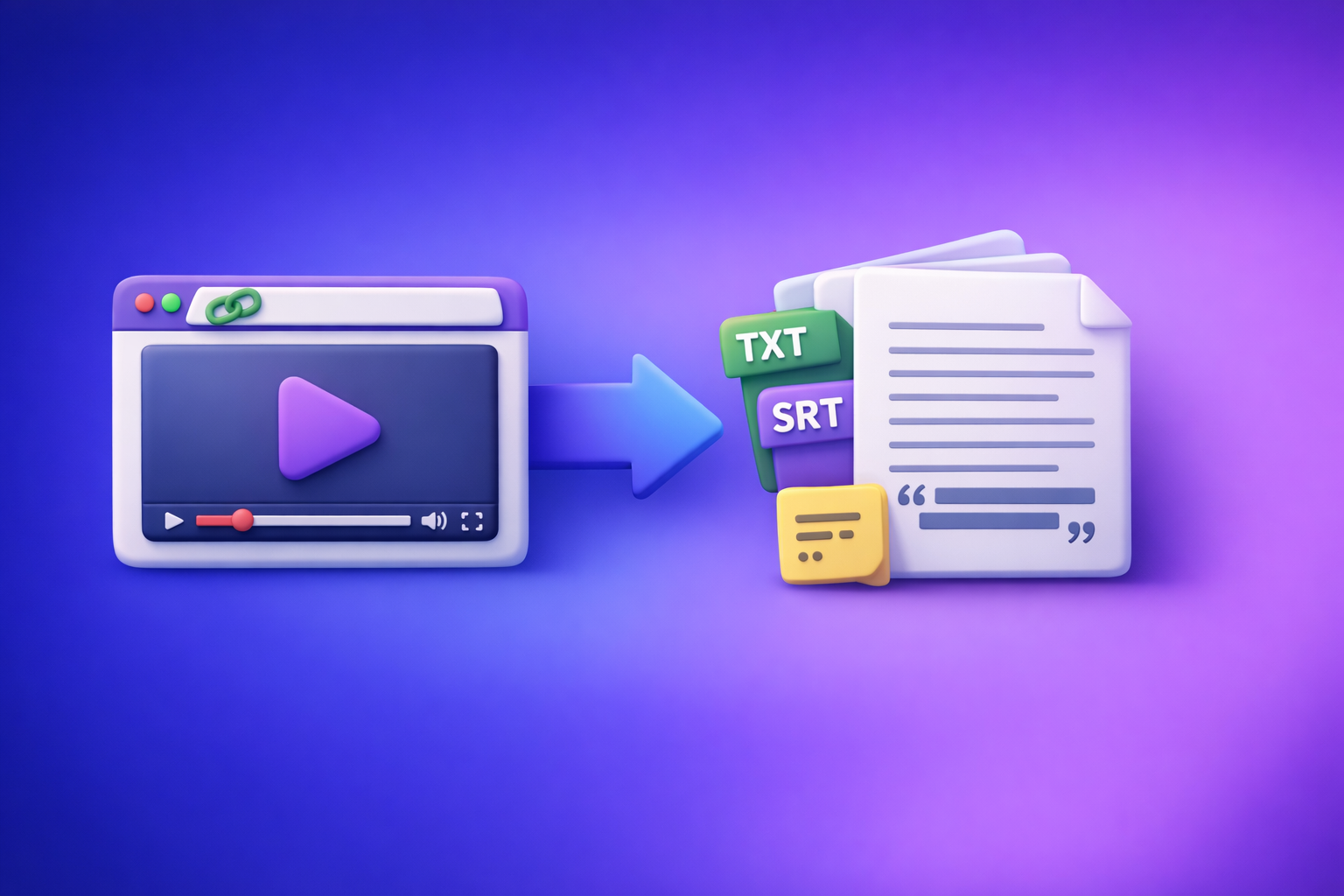 Cover Image for Can ChatGPT Transcribe Videos? What Works in 2026 + The Reliable Link → Transcript Workflow (VideoToTextAI)