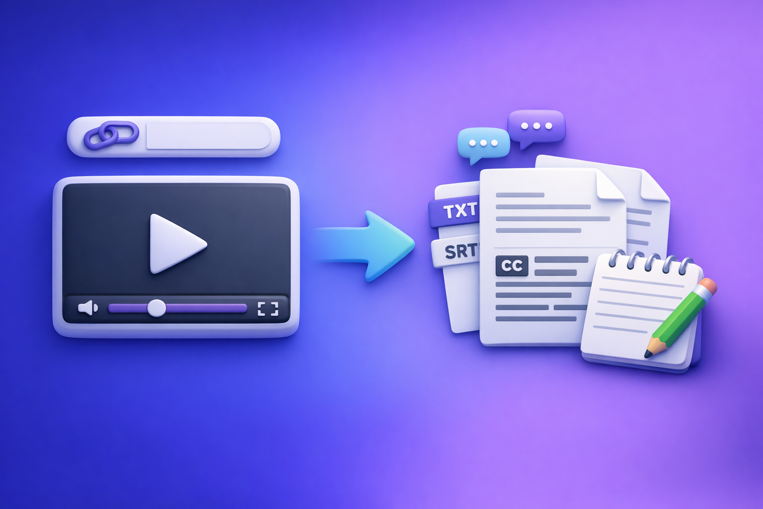 Cover Image for Can ChatGPT Transcribe Videos? What Works in 2026 + The Reliable Link → Transcript Workflow (VideoToTextAI)