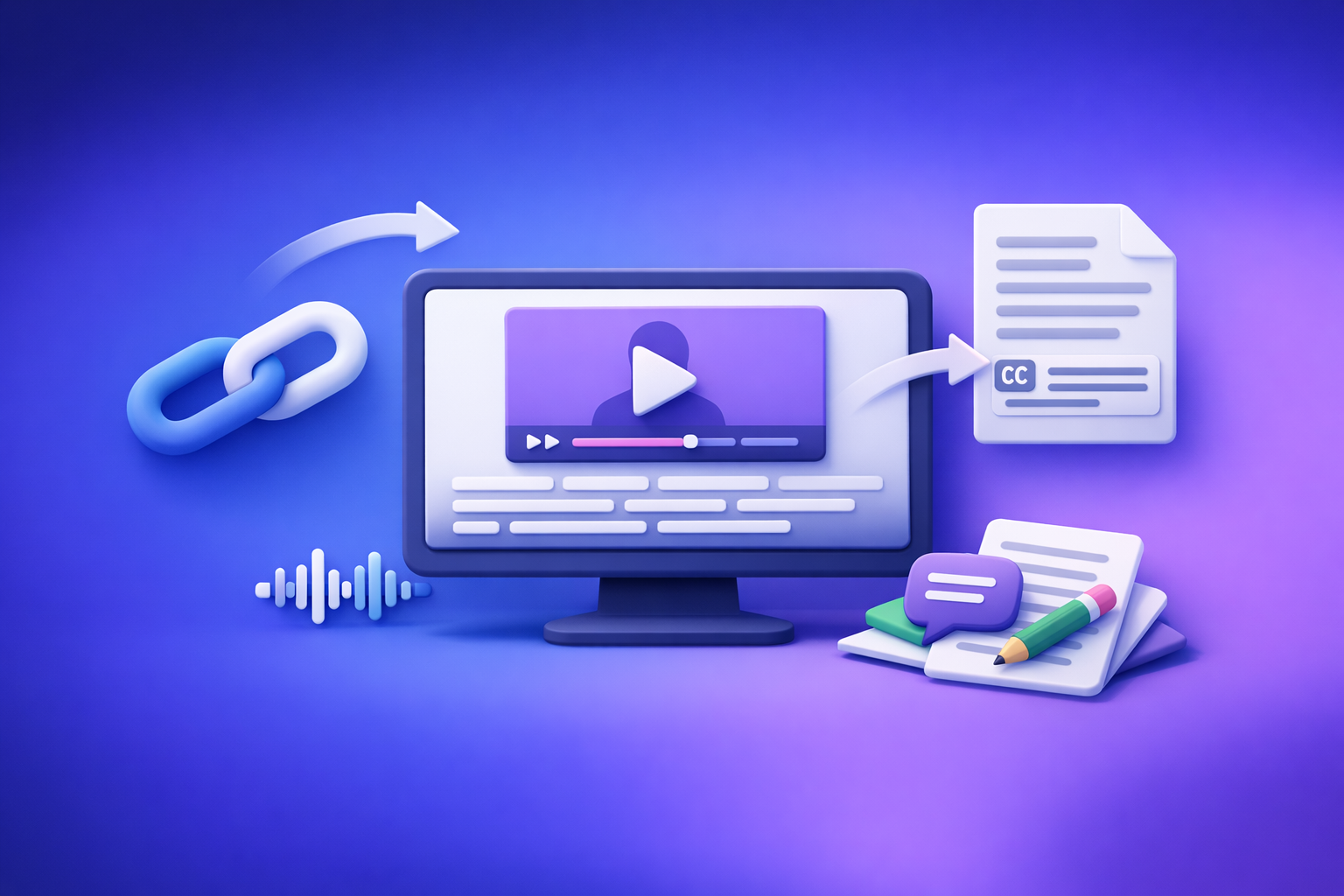 Cover Image for Can ChatGPT Transcribe Video in 2026? What Works, What Fails, and the Reliable Link → Transcript Workflow