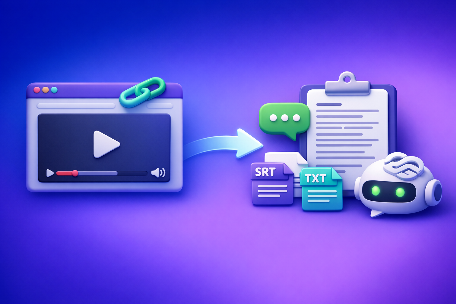 Cover Image for Can ChatGPT Transcribe Video? What Works in 2026 + A Reliable Link → Transcript Workflow (VideoToTextAI)