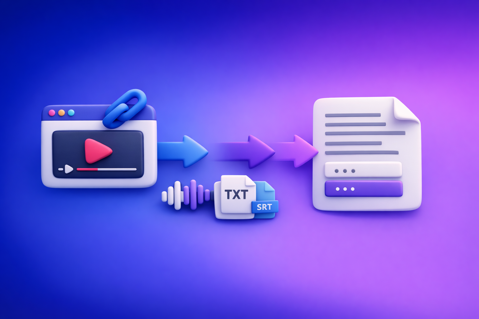 Cover Image for Can ChatGPT Transcribe Video? What Works in 2026 + The Reliable Link → Transcript Workflow (VideoToTextAI)
