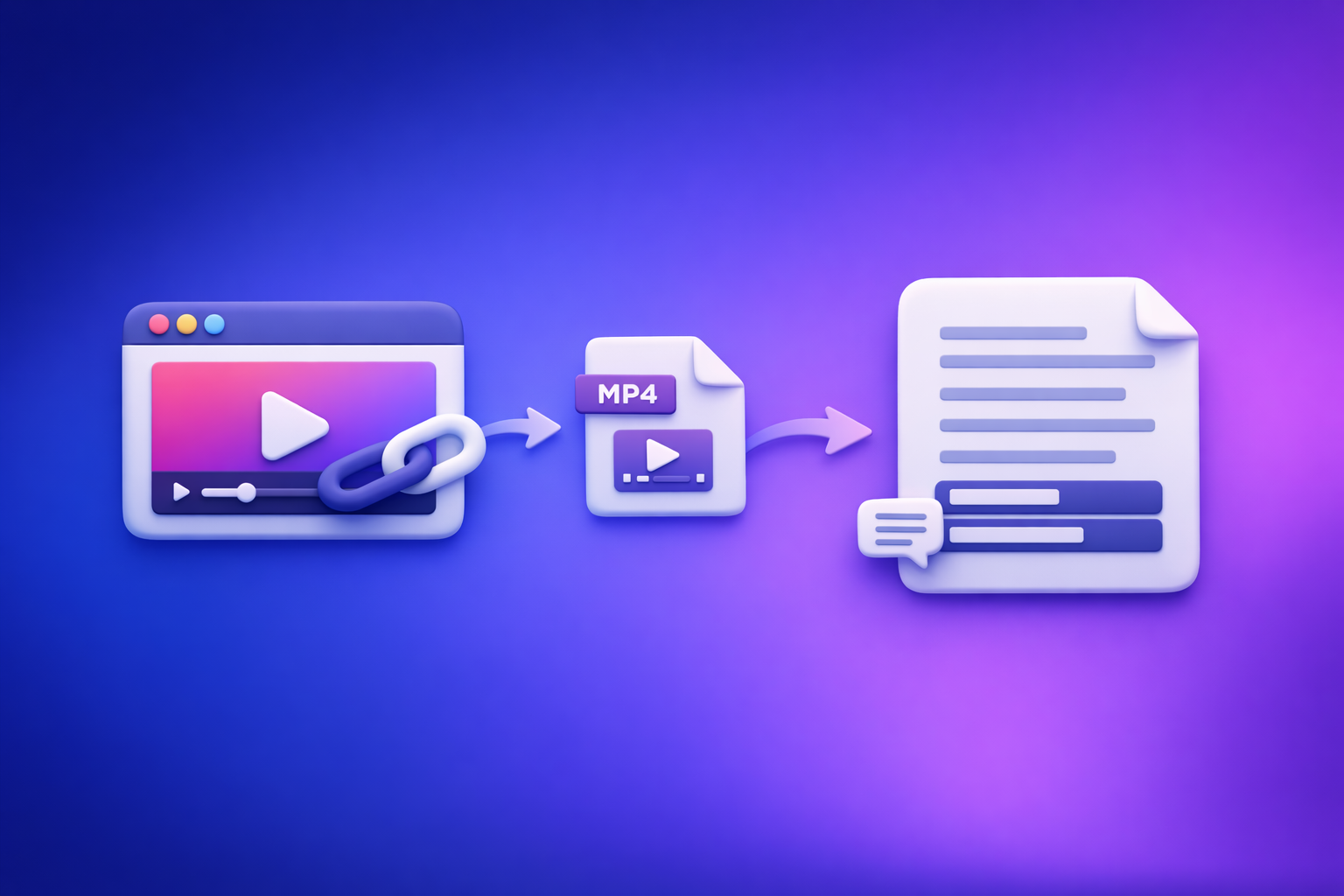 Cover Image for Can ChatGPT Transcribe Video? What Works in 2026 (and the Reliable Link → Transcript Workflow)