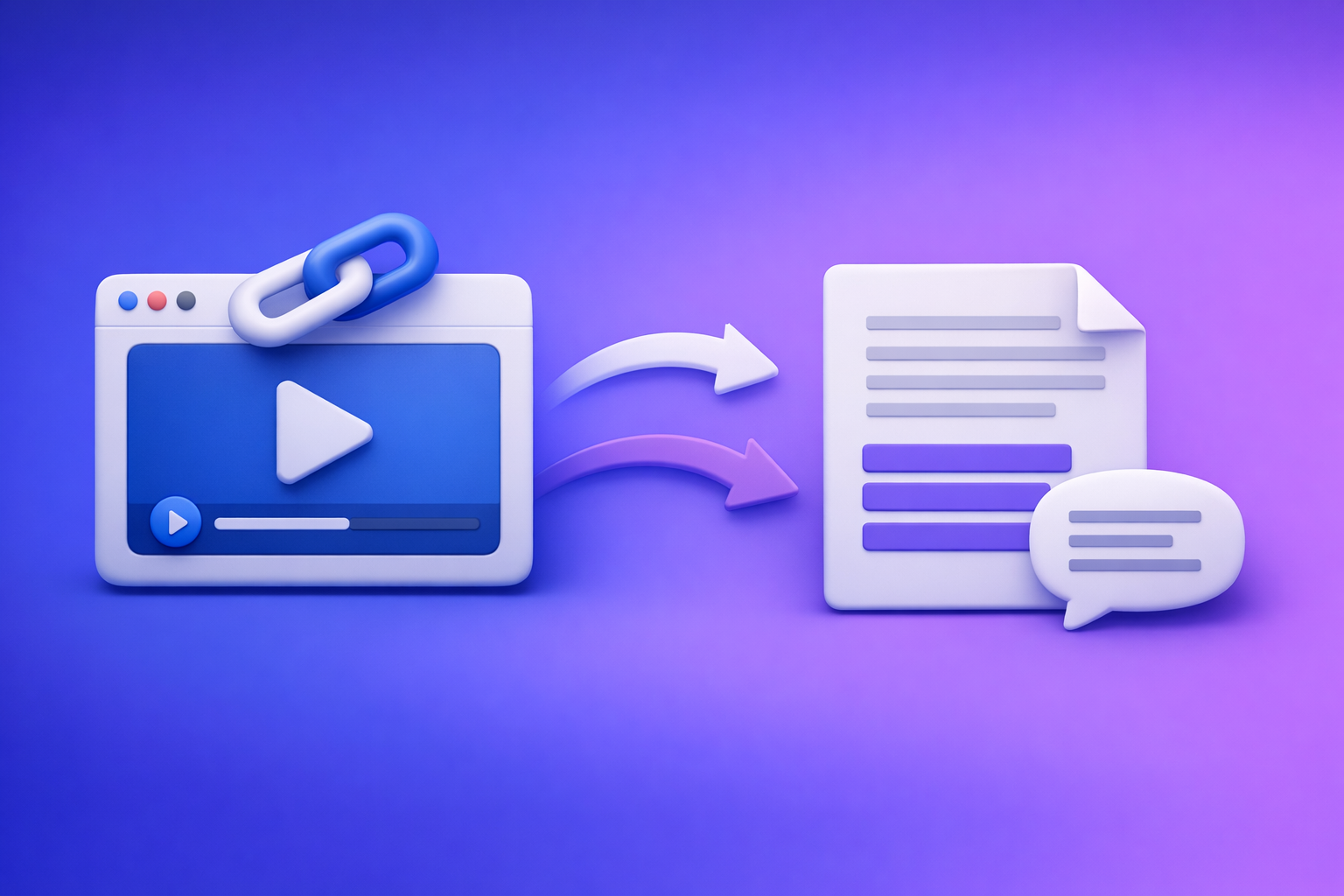 Cover Image for Can ChatGPT Transcribe Video? What Works in 2026 (and the Reliable Link → Transcript Workflow)