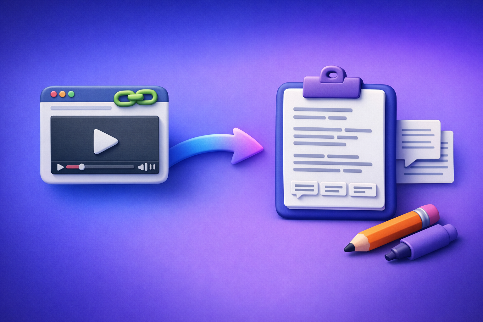 Cover Image for Can ChatGPT Transcribe Video? What Works in 2026 (and the Reliable Link → Transcript Workflow)