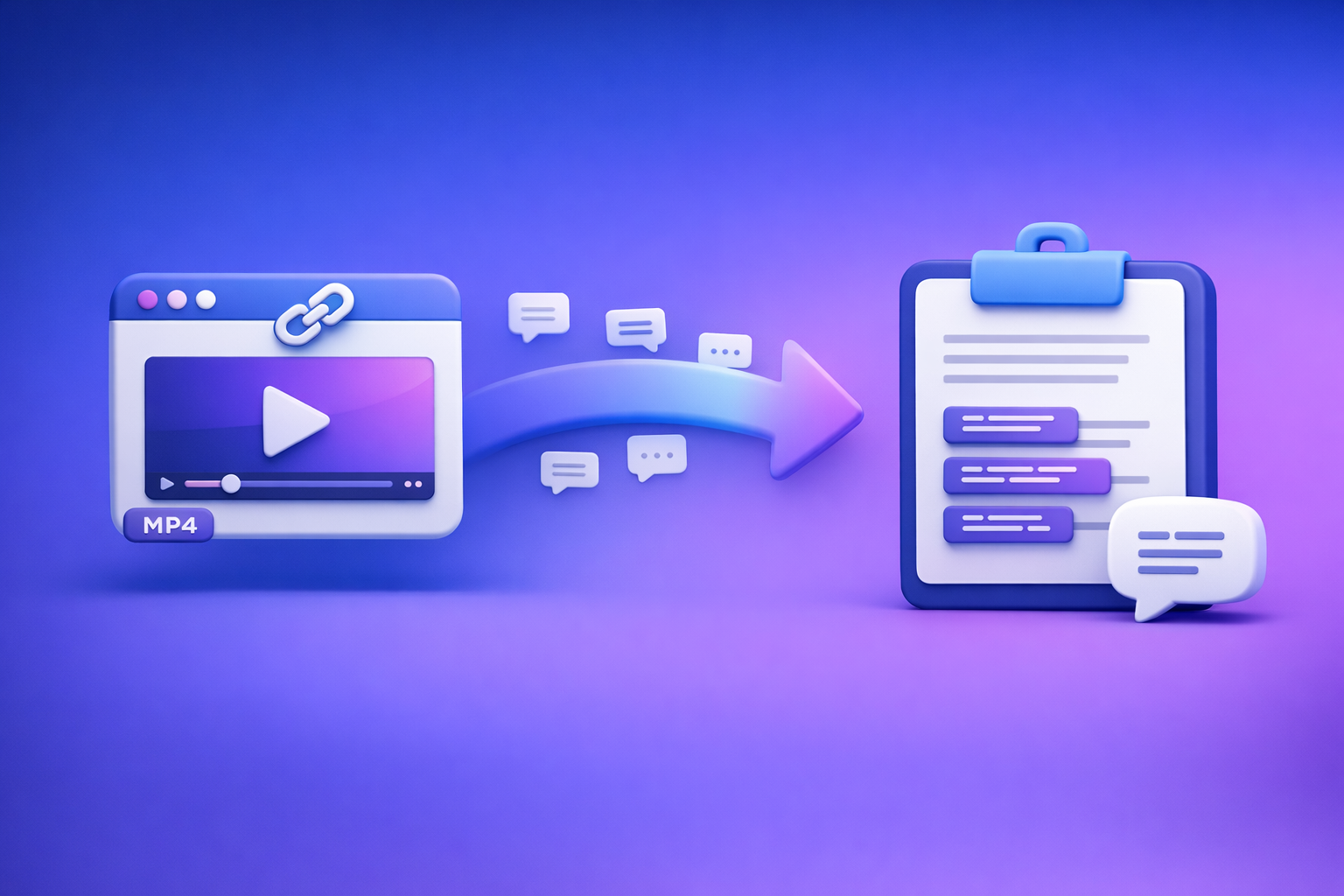 Cover Image for Can ChatGPT Upload Video? What Works in 2026 (and the Reliable Link → Transcript Workflow)