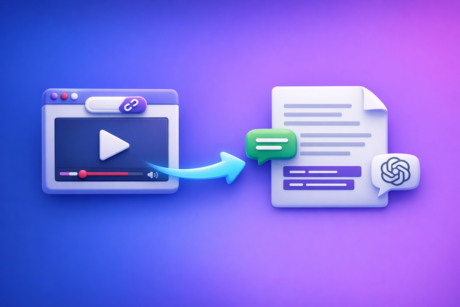 Cover Image for Can ChatGPT Transcribe Video in 2026? What Works, What Fails, and the Reliable Link → Transcript Workflow