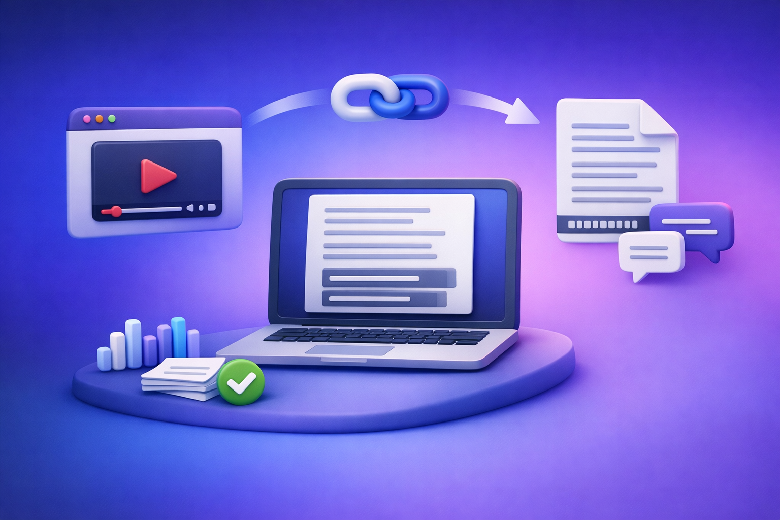 Cover Image for Can ChatGPT Upload Video in 2026? What Works, What Fails, and the Reliable Link → Transcript Workflow (VideoToTextAI)