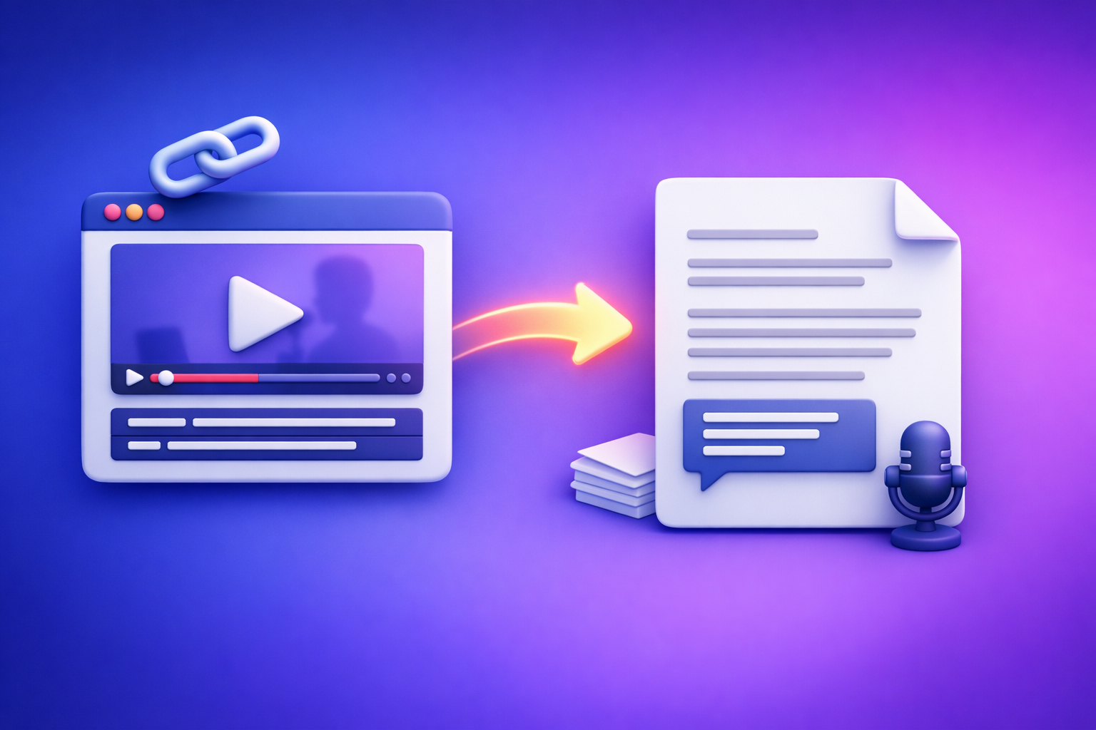 Cover Image for Can ChatGPT Transcribe Videos? What Works in 2026 (and the Reliable Link → Transcript Workflow)