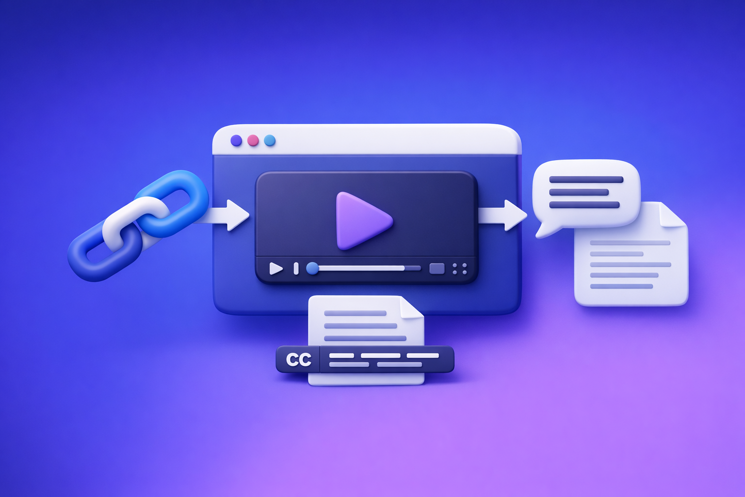 Cover Image for Can ChatGPT Transcribe Videos? What Works in 2026 + The Reliable Link → Transcript Workflow (VideoToTextAI)