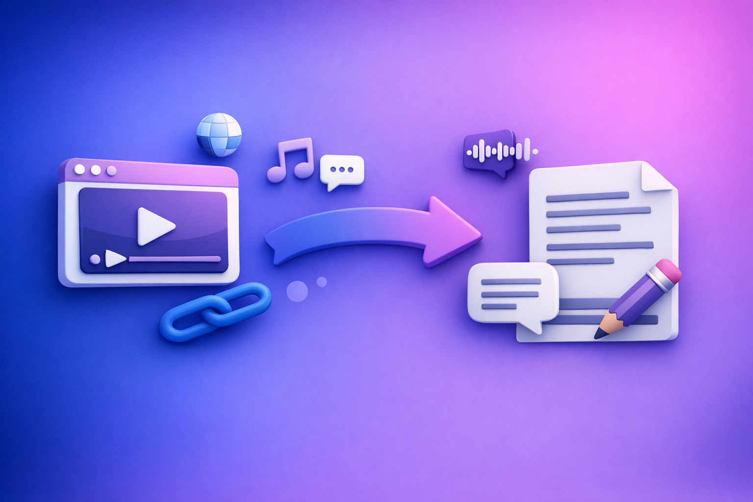 Cover Image for Chat GPT Transcribe: What Actually Works in 2026 (Audio, Video Links, and the Reliable Workflow)