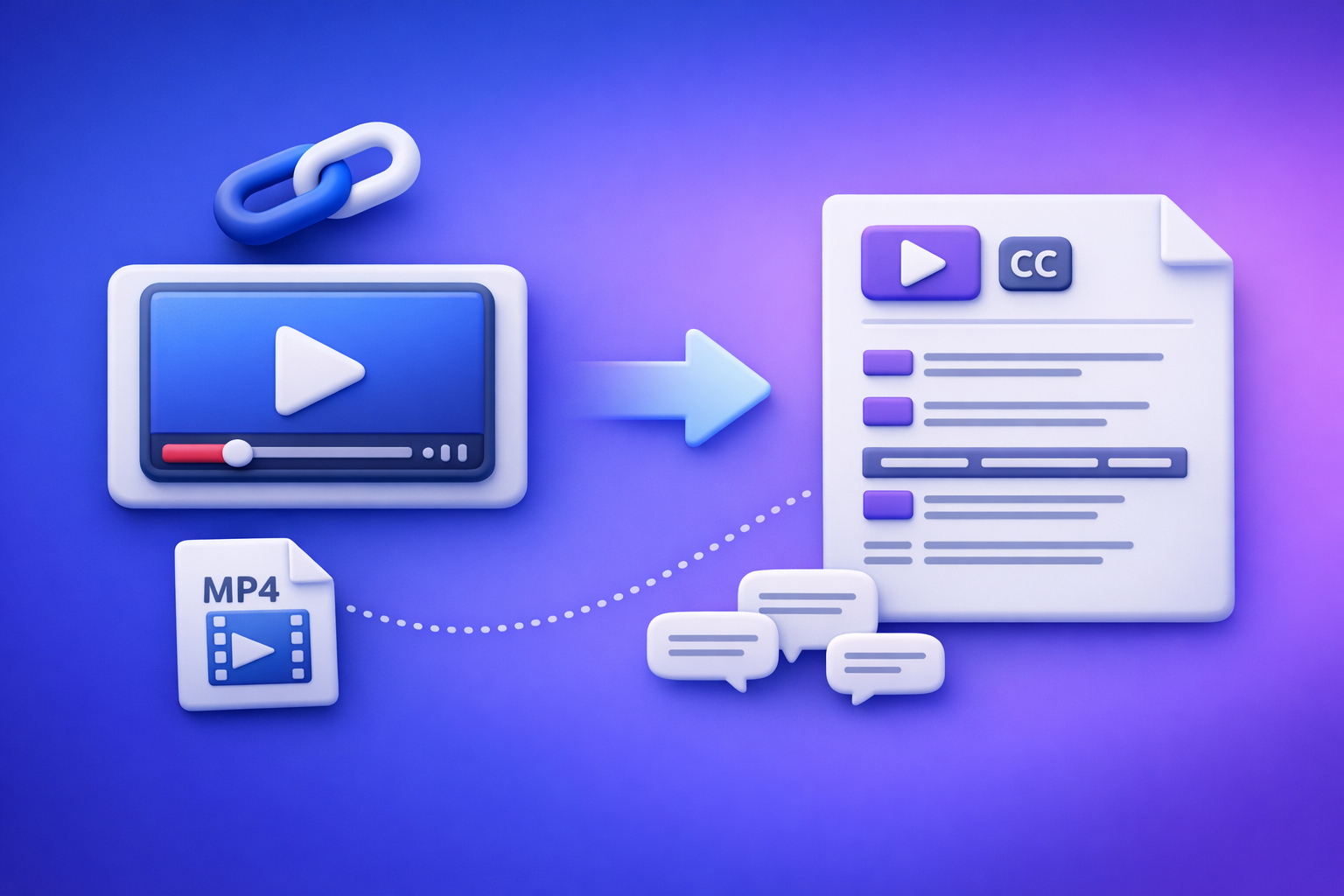 Cover Image for ChatGPT “Upload Video” Feature (2026): What Works, What Fails, and the Reliable Link → Transcript Workflow