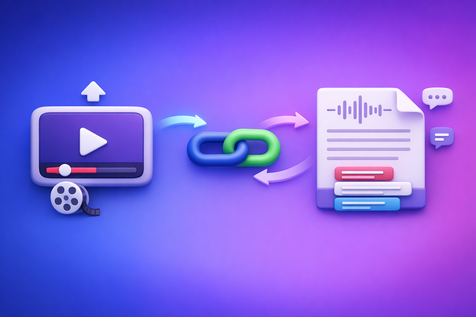 Cover Image for ChatGPT “Upload Video” Feature: What Works in 2026 + The Reliable Link → Transcript Workflow (VideoToTextAI)