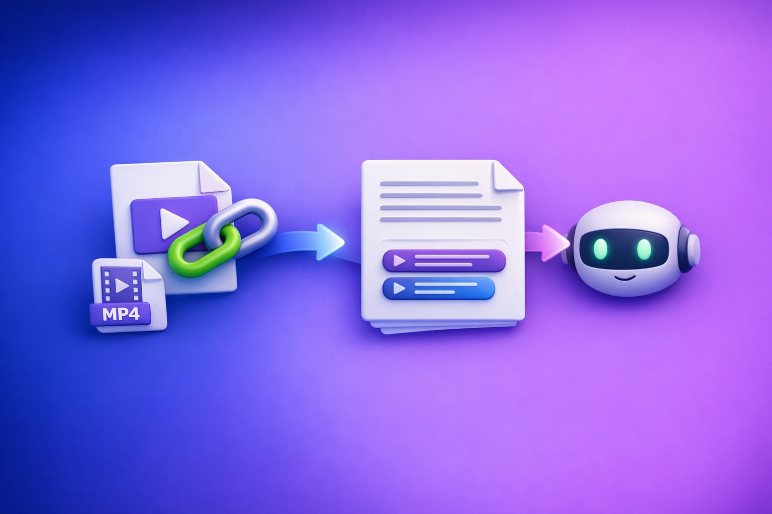 Cover Image for ChatGPT “Upload Video” Feature: What Works in 2026, Why Uploads Fail, and the Reliable Link → Transcript Workflow (VideoToTextAI)