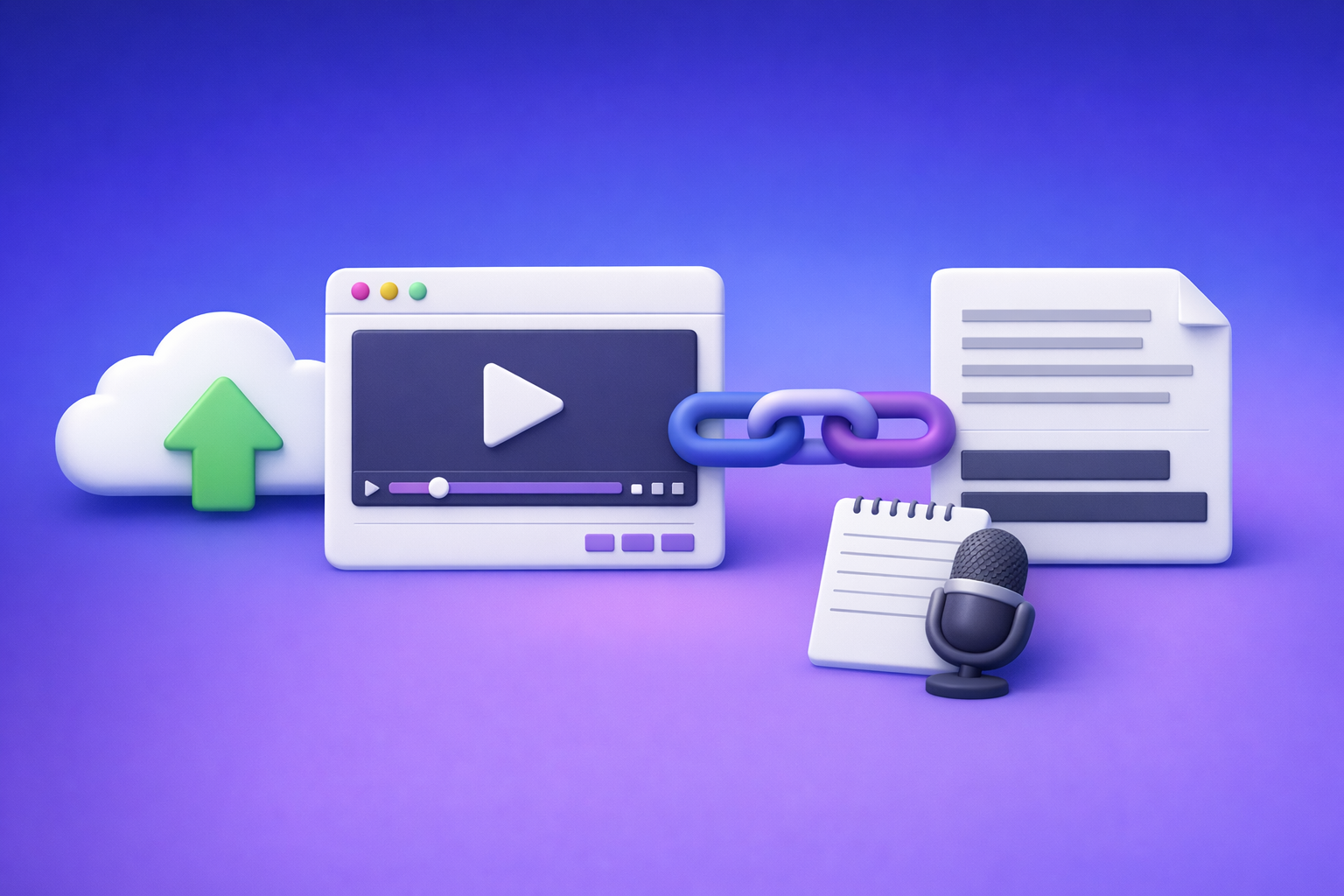 Cover Image for ChatGPT “Upload Video” Feature (2026): What Works, Why Uploads Fail, and the Production-Safe Link → Transcript Workflow