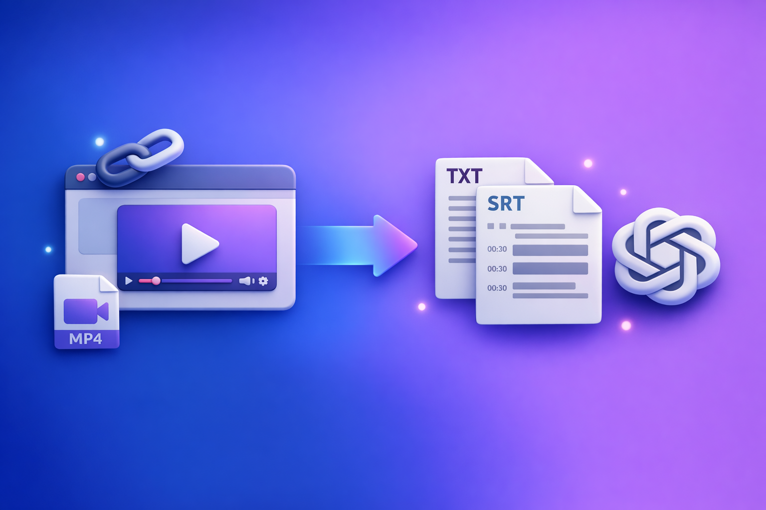 Cover Image for ChatGPT “Upload Video” Feature: What Actually Works in 2026 (and the Production-Safe Link → Transcript Workflow)