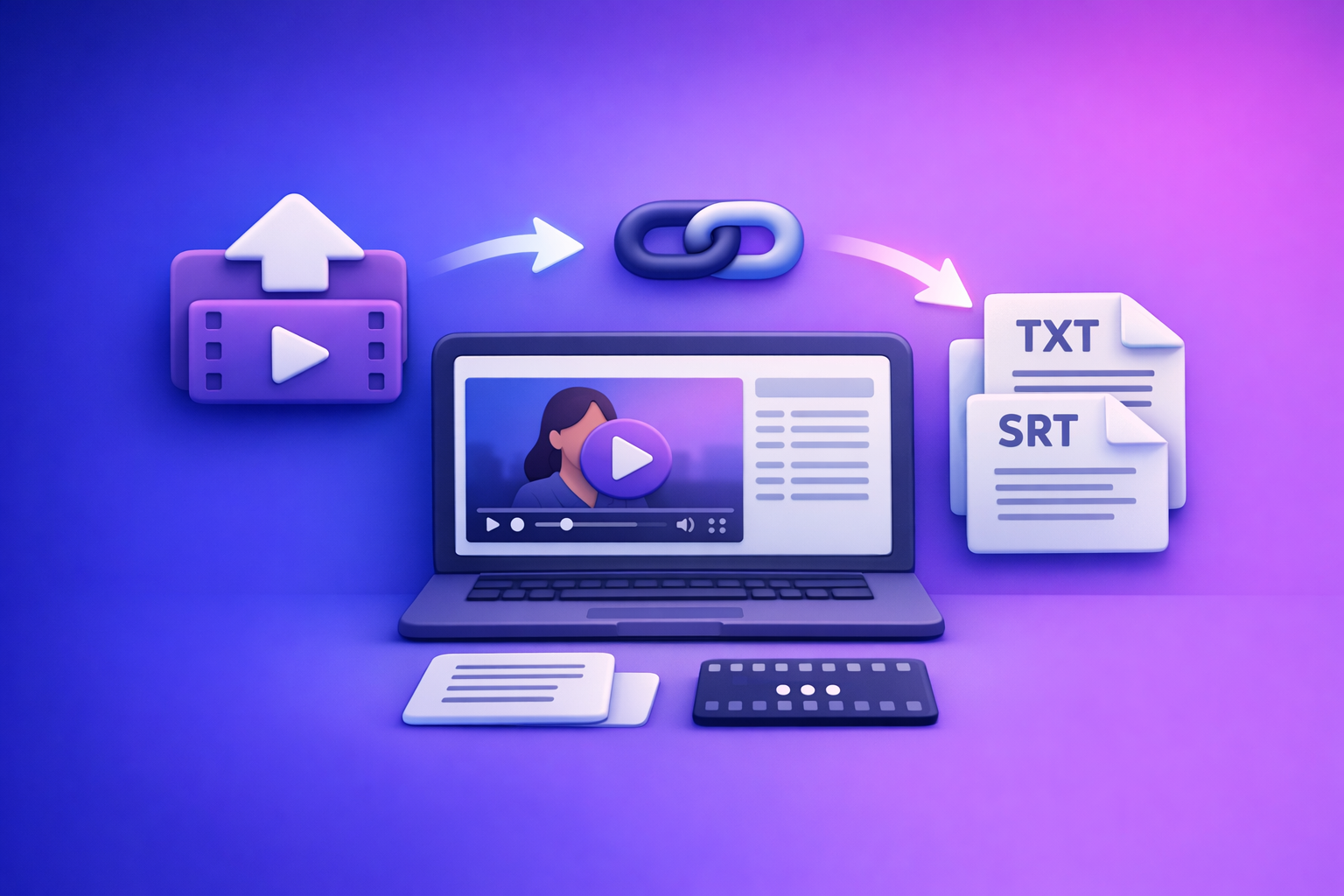 Cover Image for ChatGPT “Upload Video” Feature (2026): What Works, Why Uploads Fail, and the Production-Safe Link → Transcript Workflow