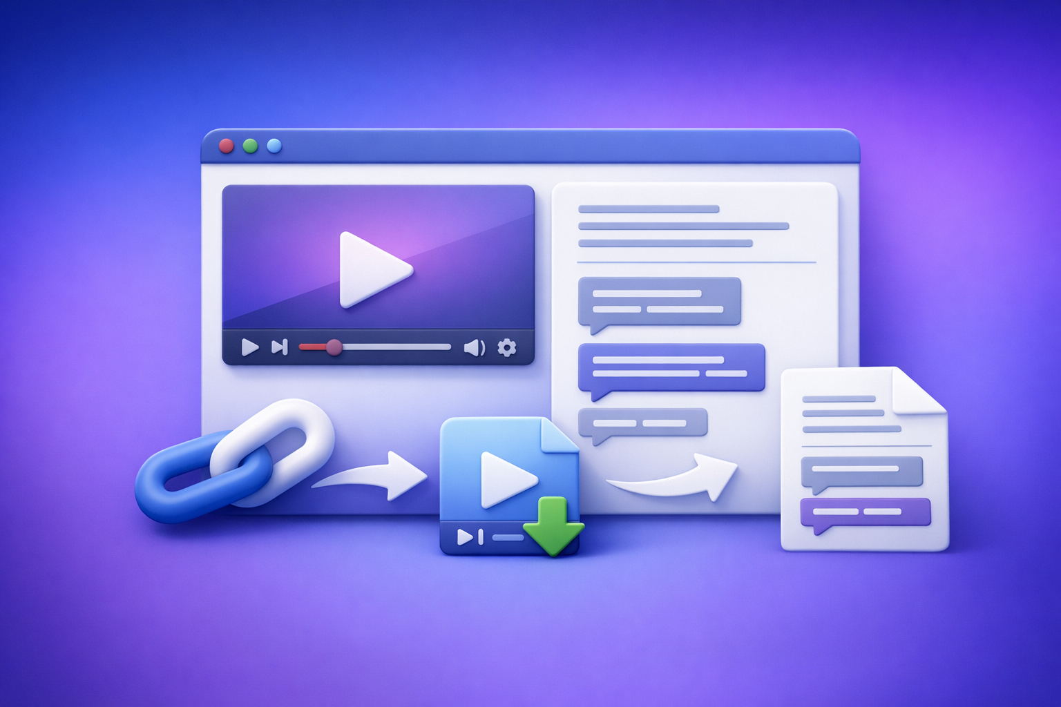 Cover Image for ChatGPT “Upload Video” Feature (2026): What Works, What Breaks, and the Production-Safe Link → Transcript Workflow