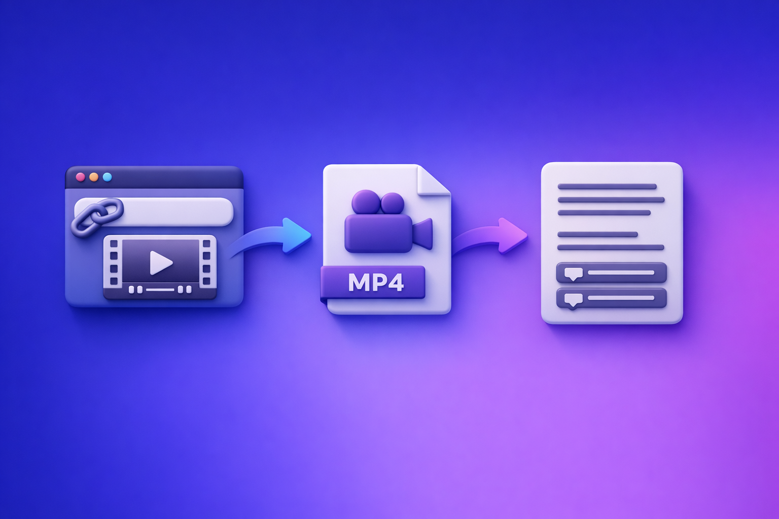 Cover Image for ChatGPT “Upload Video” Feature (2026): What Works, What Breaks, and the Production-Safe Link → Transcript Workflow
