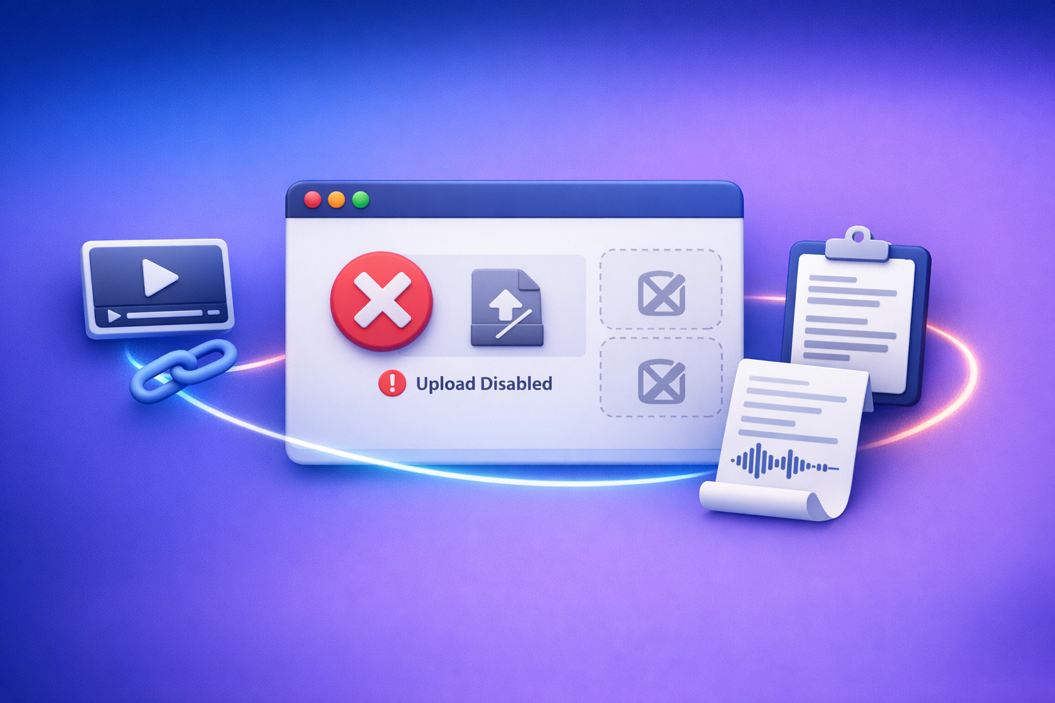 Cover Image for “Max 0 Uploads at a Time” Rate Limit in ChatGPT: What It Means, Why It Happens, and Fixes (Plus a No-Upload Video→Text Workflow)
