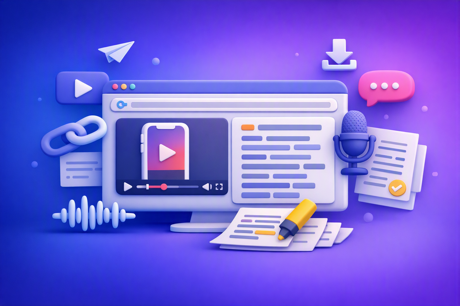 Cover Image for Reel Analyzer: Transcript‑First Instagram Reels Research (Hooks, CTAs, Objections) + Workflow Guide (VideoToTextAI)
